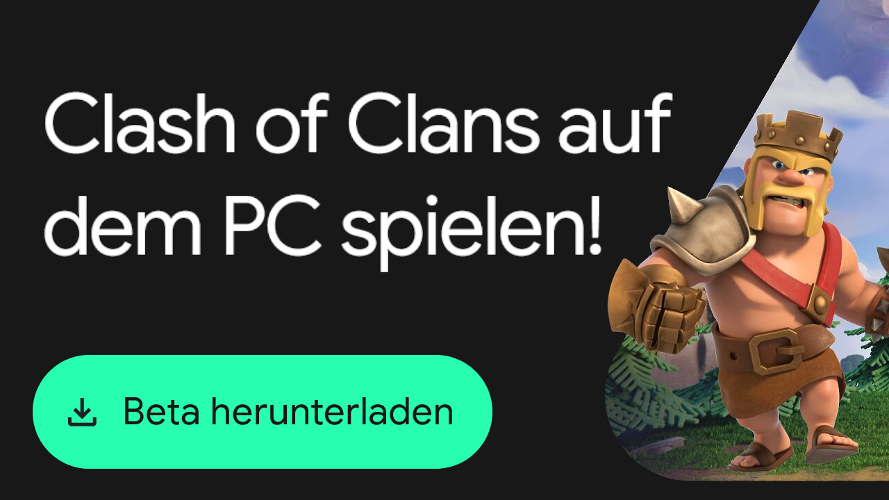 Clash of Clans jetzt für Windows 10 herunterladen!